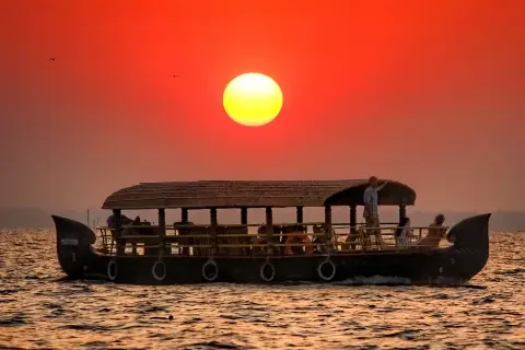 Shikara Boats in Alleppey
